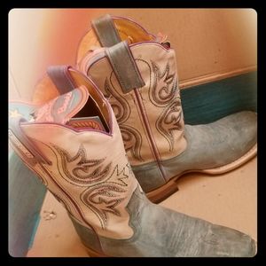 Leather Cowboy Boots